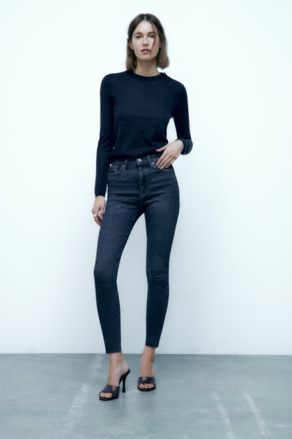 ДЖИНСЫ ZW SKINNY HIGH-WAIST 40