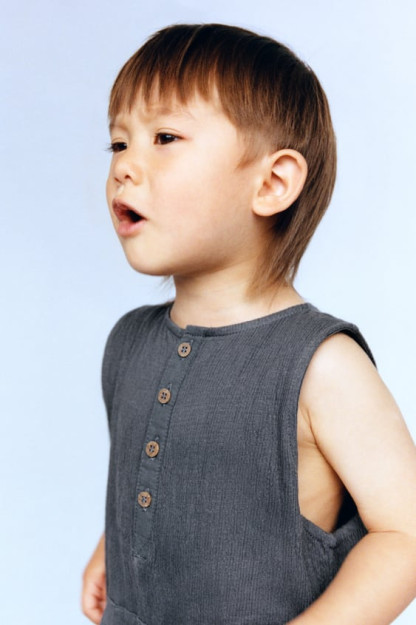 ТЕКСТУРИРОВАННЫЕ САЛФЕТКИ С КАРМАНОМ 2-3 years (98 cm)