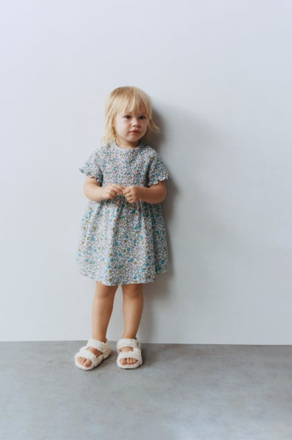 ПЛАТЬЕ В ЦВЕТОЧЕК 2-3 years (98 cm)