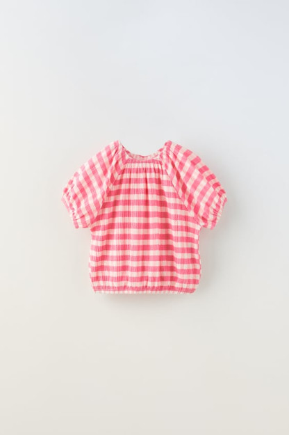 ФУТБОЛКА С ТЕКСТУРОЙ GINGHAM 18-24 months (92 cm)