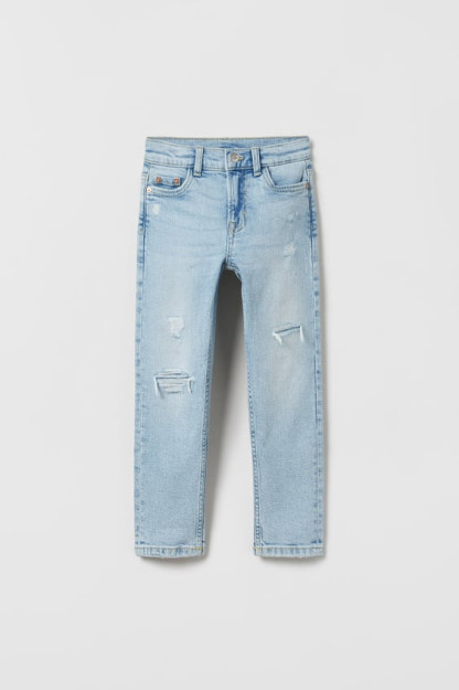 DESTROYED STRAIGHT Fit 11-12 years jinsi shimlar (152 sm)