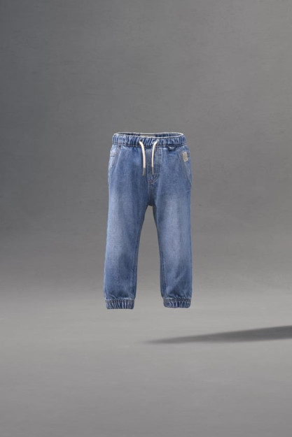 ДЖИНСЫ ДЛЯ БЕГА ТРУСЦОЙ С ЗАВЯЗКАМИ 4-5 years (110 cm)
