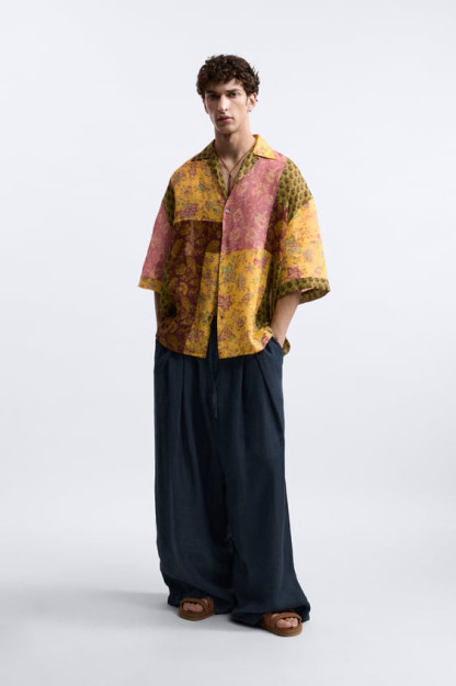 PATCHWORK FUTBOLKA-CHEKLANGAN NASHR M (AQSH M)