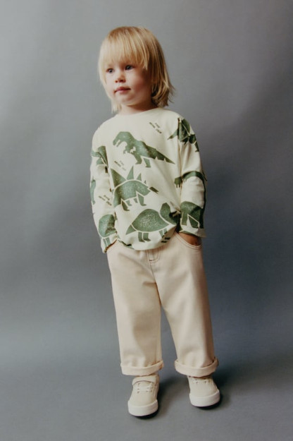 Футболка с принтом динозавра ZARA 2-3 years (98 cm)