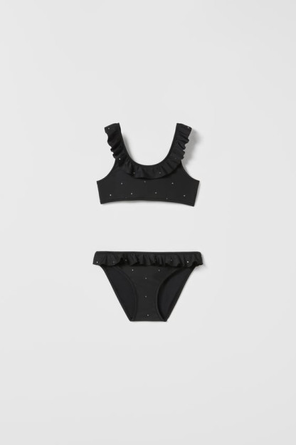 13-14 yil (164 sm)ilovalar bilan bolalar/ bikini to'plami