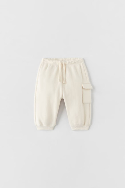 БРЮКИ-КАРГО ИЗ ПЛЮША 3-6 months (68 cm)