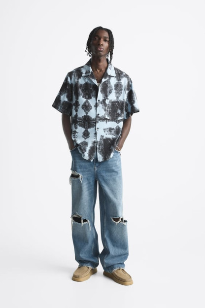 TIE-DYE L BOSILGAN FUTBOLKA (US L)