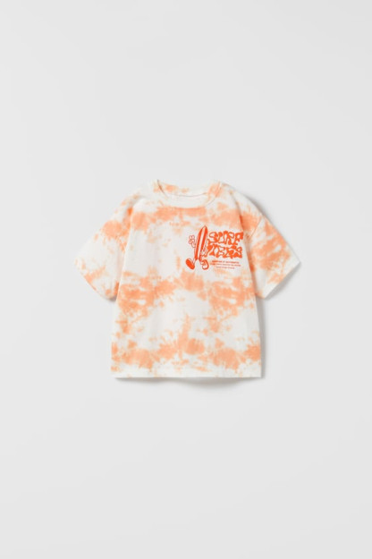 TIE-DYE 3-4 yillik SÖRF futbolkasi (104 sm)