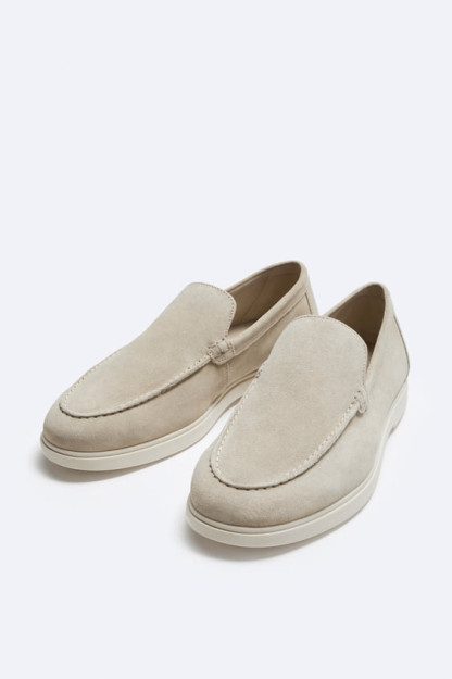 ZARA sport zamshli loferlar 41
