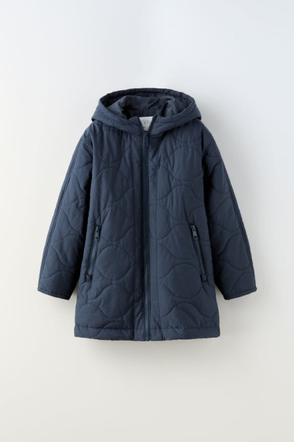 ДЛИННОЕ СТЕГАНОЕ ПАЛЬТО 8-9 years (130 cm)