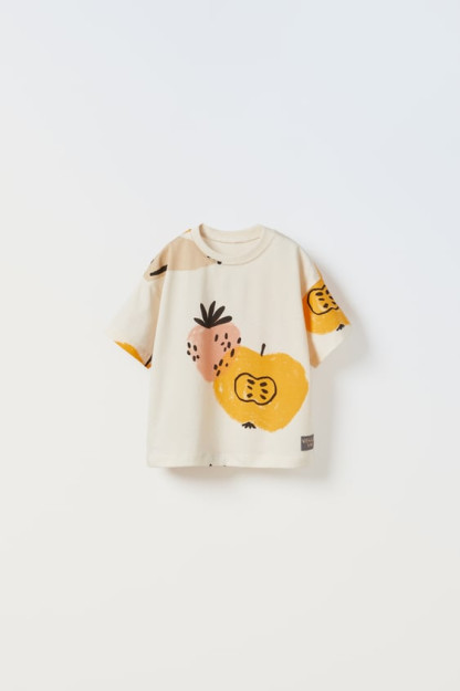 Детская футболка veggie day ZARA 12-18 months (86 cm)