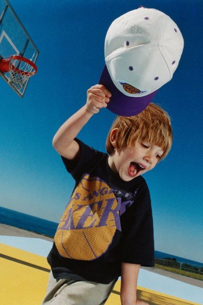 NBA Lakers ™ 18-24 oylik futbolka (92 sm)
