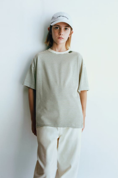ПОЛОСАТАЯ ФУТБОЛКА 13-14 years (164 cm)