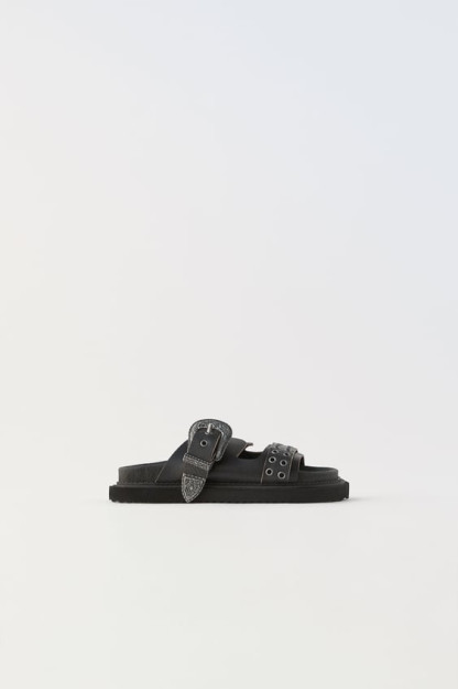 34 qisqichli sandallar (21,6 sm)