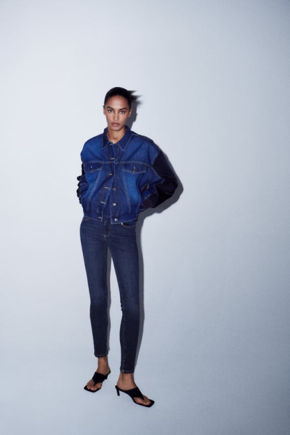ZW SKINNY MID-RISE 38 JINSI SHIMLAR