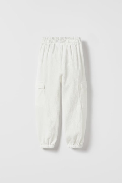 Фактурные брюки с карманами ZARA 7 years (122 cm)