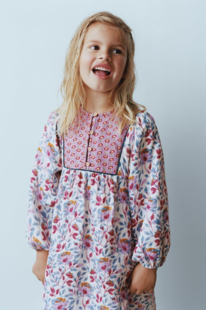 ПЛАТЬЕ В ЦВЕТОЧЕК 2-3 years (98 cm)
