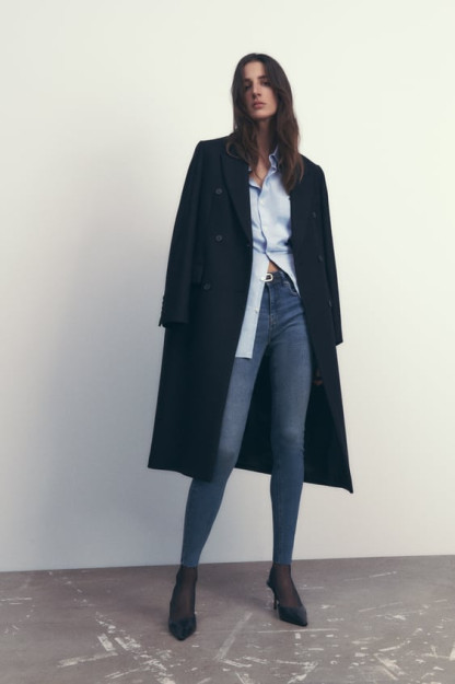 ZW SKINNY MID-RISE 38 JINSI SHIMLAR