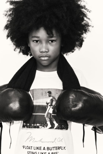 Muhammad Ali ™ kashta tikilgan futbolka 11-12 yil (152 sm)
