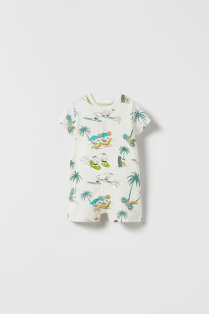 Baby/ SNOOPY PEANUTS™ 6-9 oylik uyqu kostyumi (74 sm)