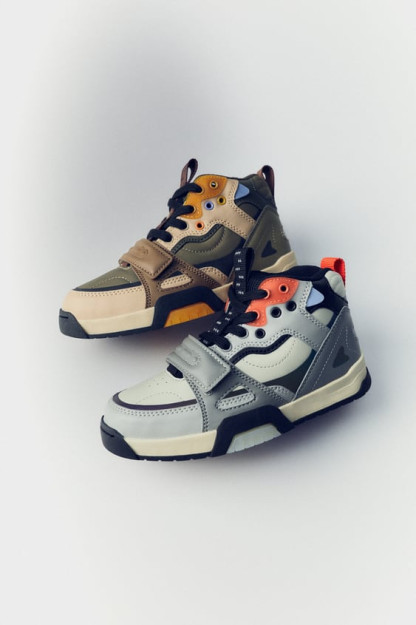 Kids/ MULTI-PIECE high-TOP 30 krossovkalari (18,9 sm)