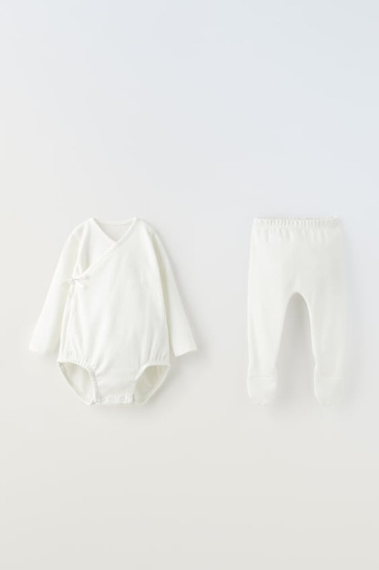 1-3 oylik (62 sm)oyoqli ochiq ish kostyumi va leggings