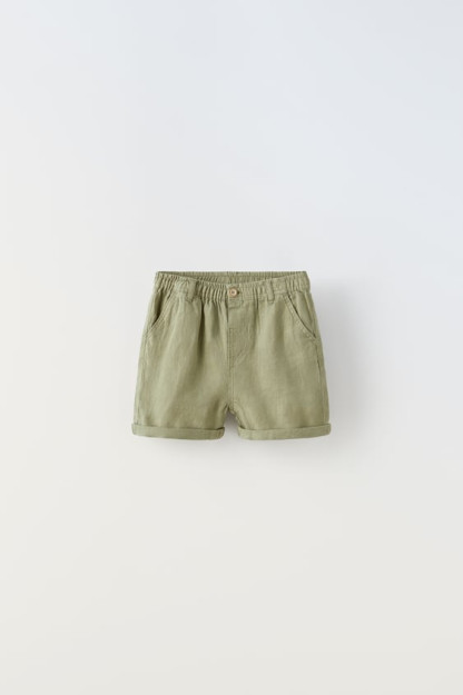 LINEN 3-4 yil Bermud shortilari (104 sm)