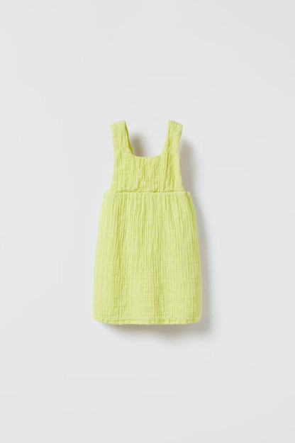 5-6 yillik teksturali apron libosi (116 sm)
