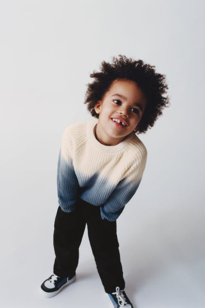 ВЯЗАНЫЙ СВИТЕР ОМБРЕ 18-24 months (92 cm)