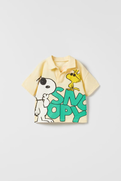 Snoopy PEANUTS™ 4-5 yillik Polo futbolka (110 sm)