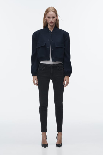 ZW SKINNY MID-RISE 46 JINSI SHIMLAR