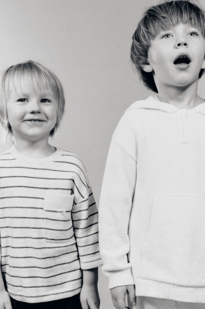 ТРИКОТАЖНАЯ ФУТБОЛКА В ПОЛОСКУ 18-24 months (92 cm)