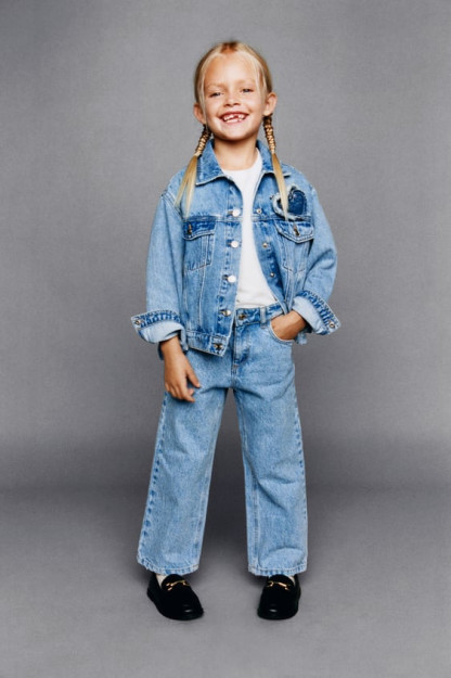 Детские джинсовые брюки ZARA 18-24months (92cm)