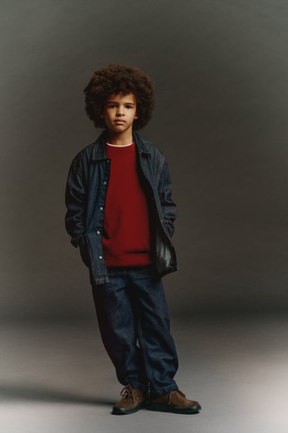 KIDS / CLARKS® X ZARA charm oyoq Bilagi zo'r botinkalari 32 (20,3 sm)