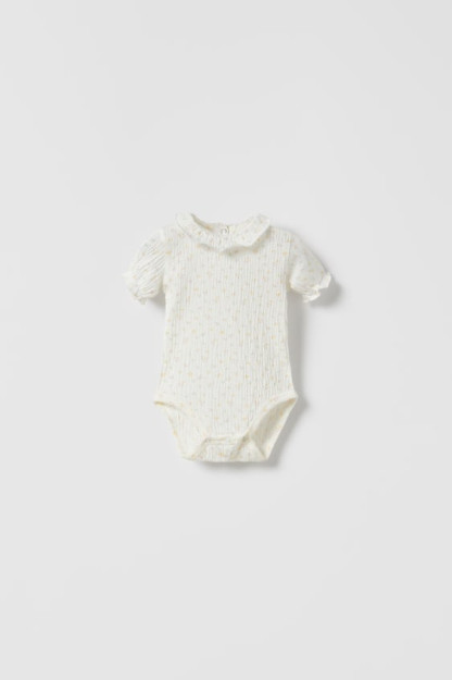 ТЕКСТУРИРОВАННОЕ БОДИ С ПРИНТОМ 3-6 months (68 cm)