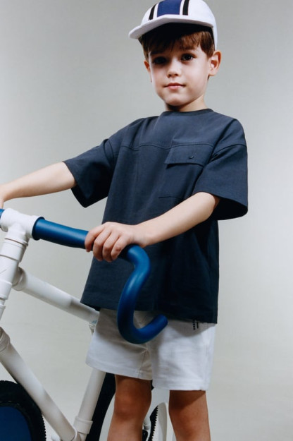 ФУТБОЛКА С КАРМАНОМ 12-18 months (86 cm)