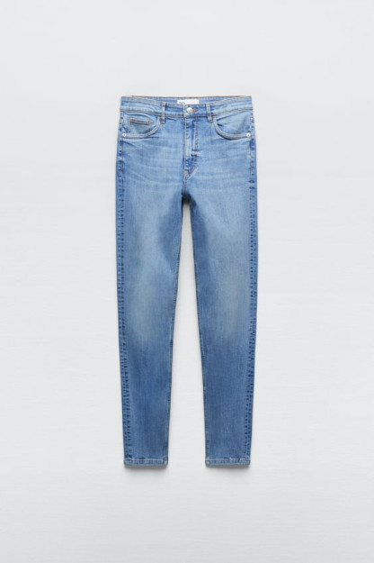 ДЖИНСЫ HIGH-RISE SKINNY SCULPT TRF 38