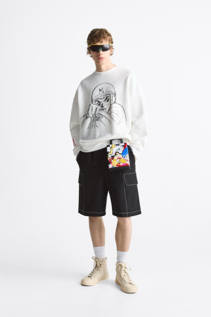 SPEED RACER ™ © TATSUNOKO PRODUCTION SKETCH XL SWEATSHIRT (US XL)