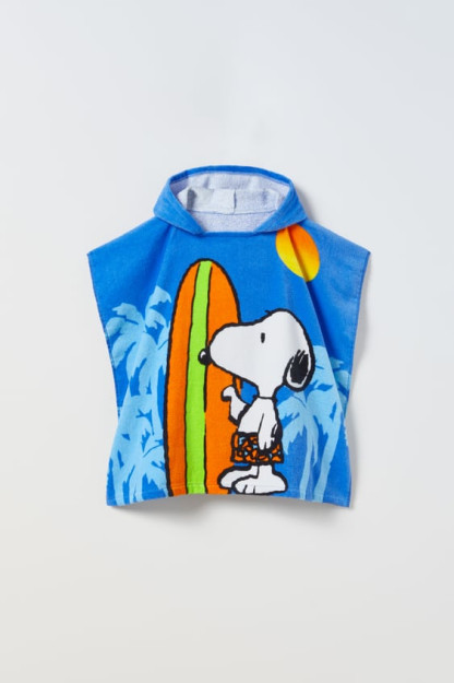 Snoopy PEANUTS™ 10-14 yoshli Poncho sochiq (140-164 sm)