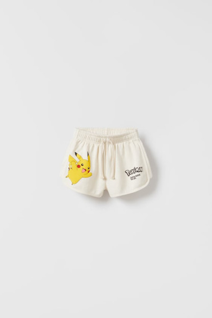 PIKACHU POKÉMON ™ © BERMUDADAGI NINTENDO Shorts 13-14 yil (164 sm)