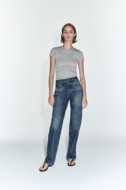 ДЖИНСЫ ZW BOYFRIEND MID-RISE 46