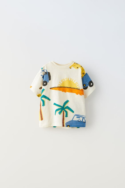 ФУТБОЛКА С ПРИНТОМ 2-3 years (98 cm)