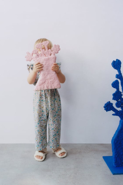 ЦВЕТОЧНЫЕ ДРАПИРОВКИ С ОБОРКАМИ 4-5 years (110 cm)