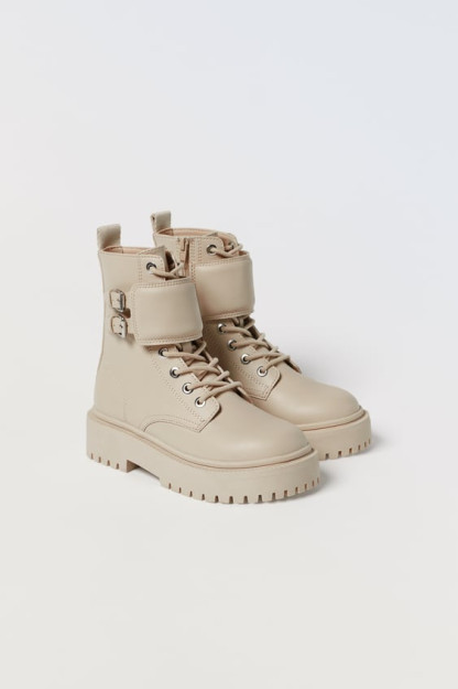ZARA tasmali etiklar 38 (24,3 sm)