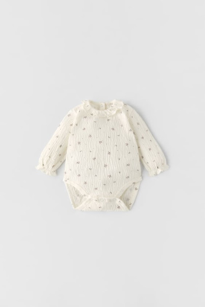 ТЕКСТУРИРОВАННОЕ БОДИ С ВЕТКАМИ 1-3 months (62 cm)
