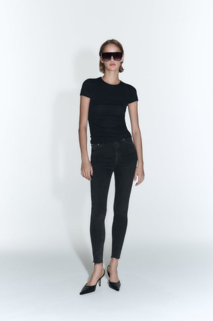 ZW SKINNY HIGH-WAIST 42 JINSI SHIMLAR