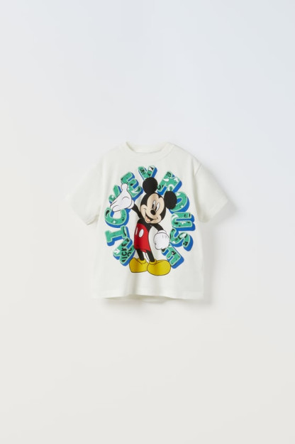 ВЫШИТЫЙ МИККИ МАУС © ФУТБОЛКА DISNEY 12-18 months (86 cm)