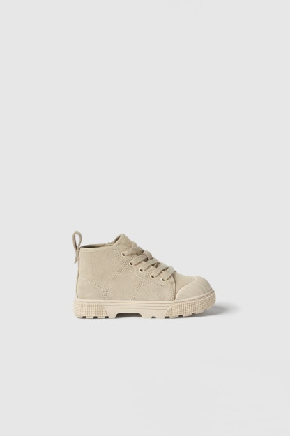 ДЕТСКИЕ/ КОЖАНЫЕ КРОССОВКИ HIGH-TOP 27 (16,9 cm)