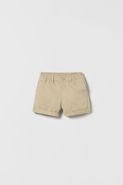 TWILL CHINO 18-24 oylik Bermuda shortilari (92 sm)