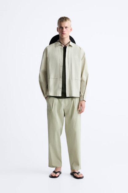 XL BURMALI SEERSUCKER SHIMLARI